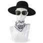 White Female Mannequin Bust with Glossy Finish