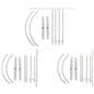 Custom arch backdrop in set of 3
