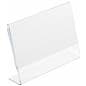 Slanted Sign Holder