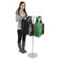 Trade Show Bag Holder  with 2-Way Straight Arms