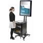 TV Stand with Security Cabinet
