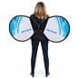 O-shape wearable advertising backpack with custom graphics