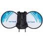 Unique o-shape wearable advertising backpack