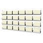 Clear 24-Pocket Wall Business Card Holder for 100s of Cards