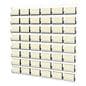 Clear 48-Pocket Business Card Wall Rack Holds 100s of Cards