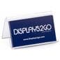 Desk Business Card Holder A-Frame