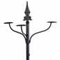 Wrought Iron Hat Rack with Rotating Hooks