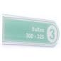 Right hand wall directory panels with quarter inch thick acrylic