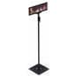 11" x 3.5" Floor Sign Holder with Top Loading Frame