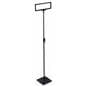11" x 3.5" Floor Sign Holder at Maximum Height
