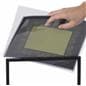 8.5" x 11" Vertical Sign Stand with Top Load Frame