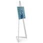 White Wooden Easel for Art Galleries