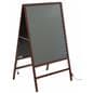Collapsible A-Frame Glass Writeboard