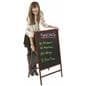 Durable A-Frame Glass Writeboard