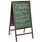 Dual-Sided LED Writing Board with Chalkboard