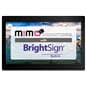 LCD touch screen display with Mimo Monitors display and built in BrightSign media player