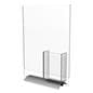 Stand Up 11” x 14” Sign Frame is Bottom Loading
