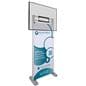 Replacement graphics for BKDNTVST_TVStand made with soft knit polyester material that is 100% recyclable