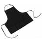 Black Bib Apron with Pockets