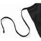  Black Bib Apron for Food Service