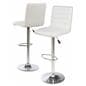 Adjustable Height Bar Stool with Foot Rest