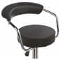 Bar Stool with Gas Lift with Back Support for Comfort