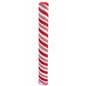 stretch fit candy cane bollard cover