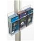 Acrylic Brochure Holder with Removable Dividers