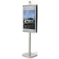 Poster Frame Display Stand Includes Two 24 x 36 Holders