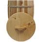 Covered Cedar Barrel