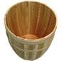 Uncovered Cedar Barrel