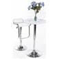 Hydraulic Bar Stool with Padded Seat