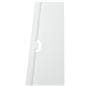 Outdoor signs with tabs to secure signage