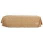 Burlap table cloth made of 100% jute