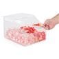 Acrylic candy bin with an easy top opening accessibility 