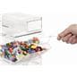 Plastic Candy Jar with Slot for Scoop