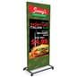 Custom printed floor stand with cardboard sign display