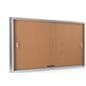 enclosed bulletin board