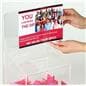 Suggestion Drop Boxes: w/ Key Lock And Sign Holder