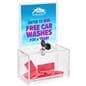 Money Donation Box with Recycled Material 
