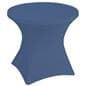 Stretch polyester tablecloths with dryer safe material
