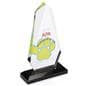 Custom printed acrylic rectangle teardrop award