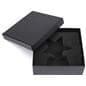 Glass star service award with custom fit protective gift box