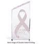 Crystal corporate trophy with lead free glass