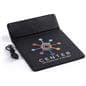 Custom quick charge mouse pad includes cord