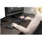 Custom quick charge mouse pad with 0.25 inch height