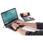 Qi wireless charging mouse pad with 11.5 inch depth 