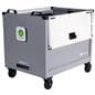 open top mobile charging cart