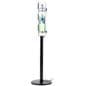 Cell phone charging station side profile