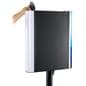Cell phone charging station with top insert for graphics